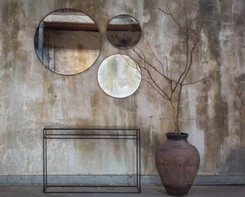 Aged Konsolbord | Charcoal | 122 cm