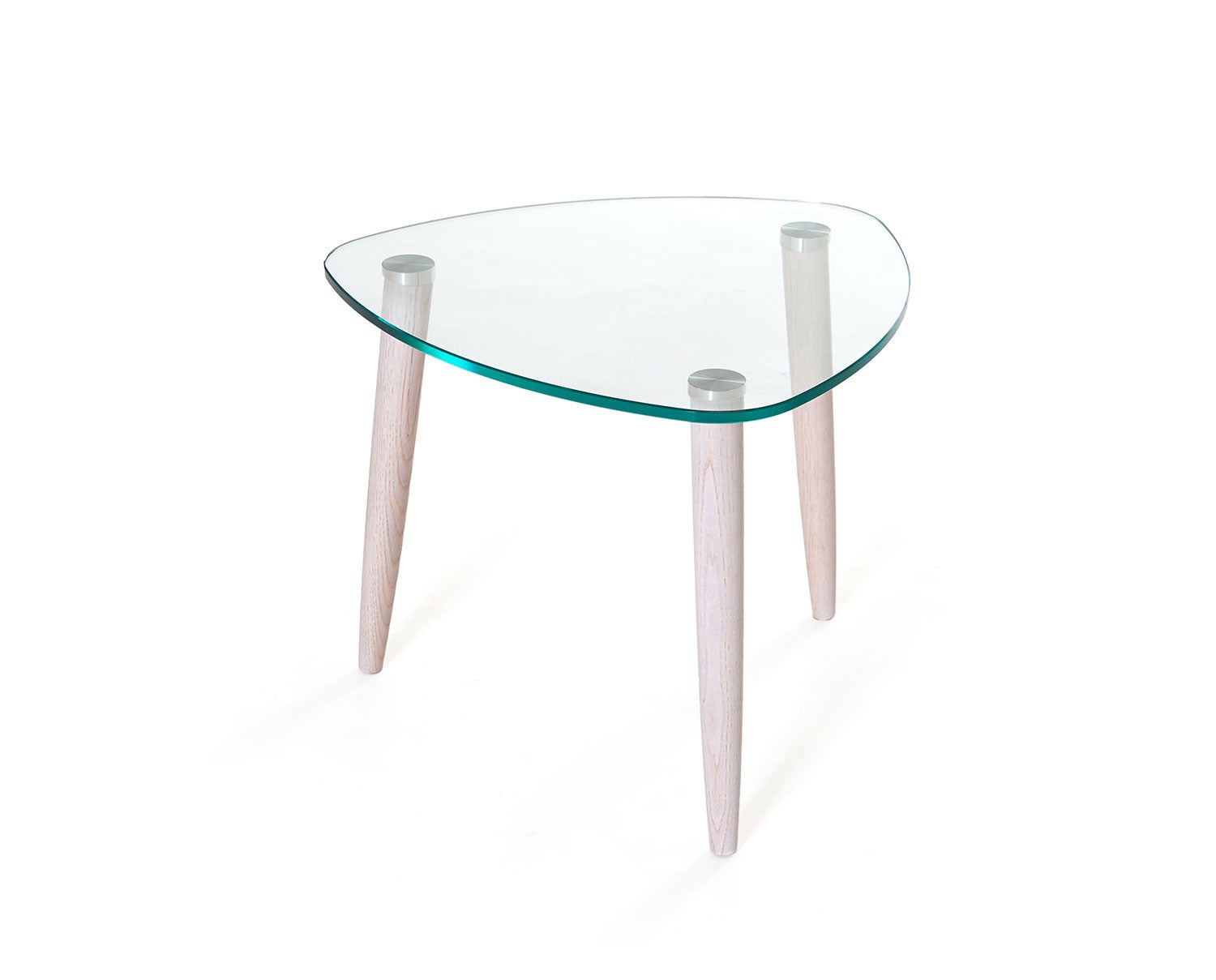 Clear Soffbord 55 i vitpigmenterad ek