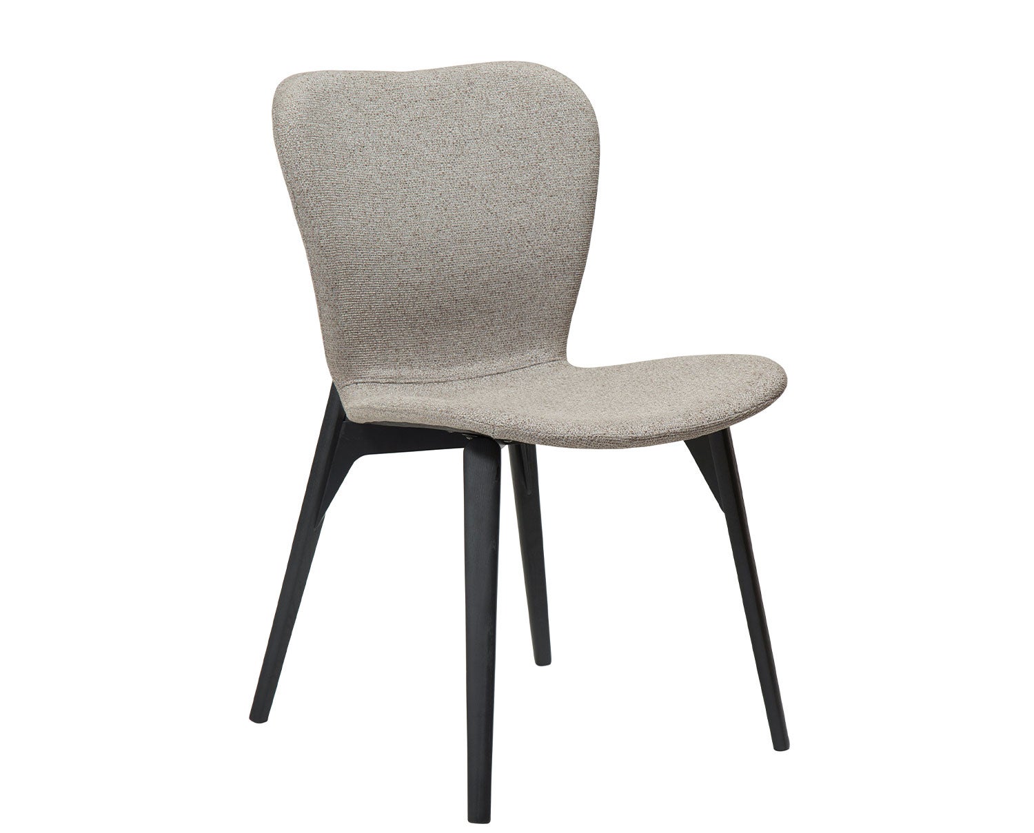 Paragon Stol | Pebble Earth Bouclé | Svartbetsad Ask