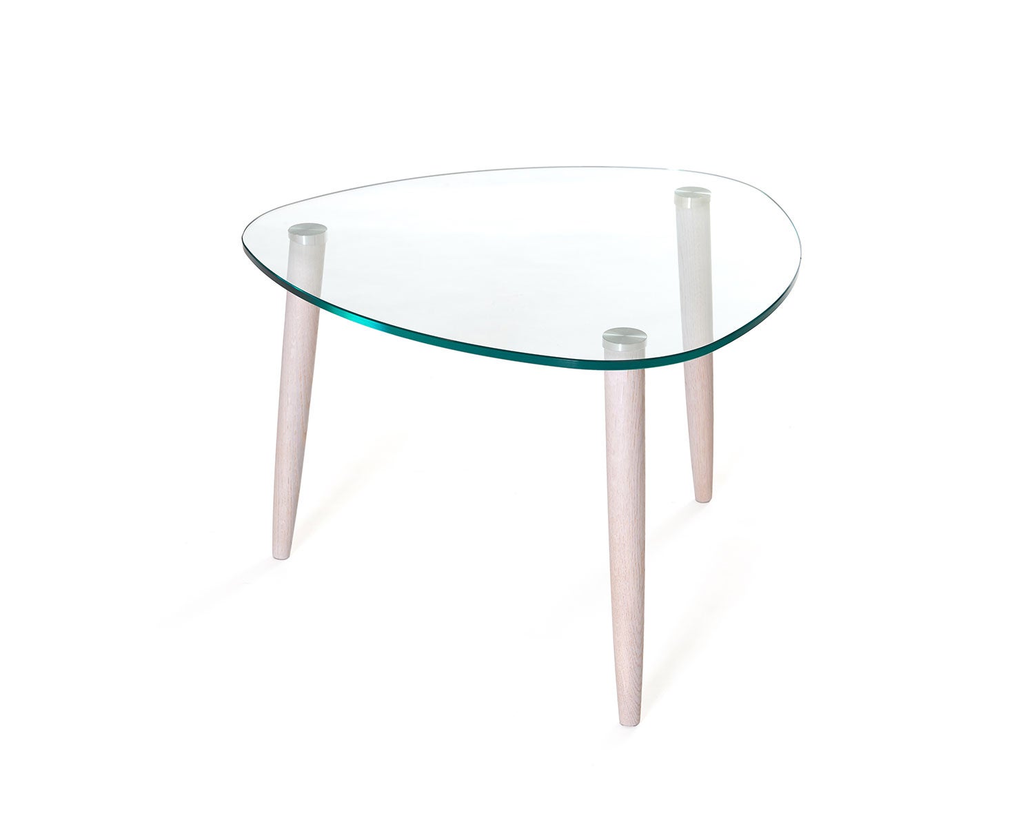 Clear Soffbord 70 i vitpigmenterad ek