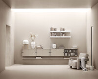 String system vardagsrum beige/vit
