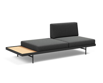 Puri Dagbädd Ek i tyget 529 Bouclé Charcoal