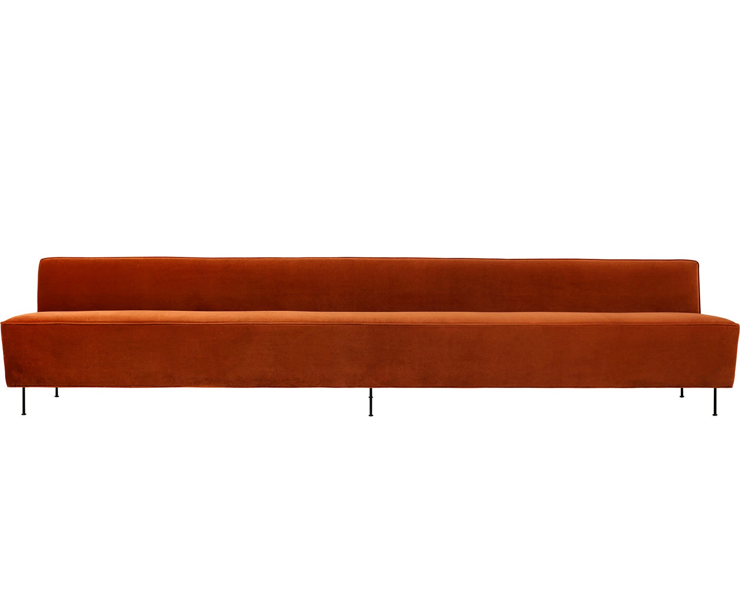 Modern Line diningsoffa, tyg Velluto 641