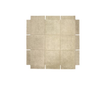 Basket Matta 180x180 Beige