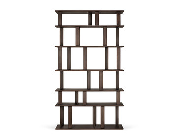 Block Hylla i mahogny i färgen Espresso Brown