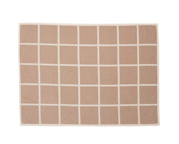 Criss Pläd i färgen Beige