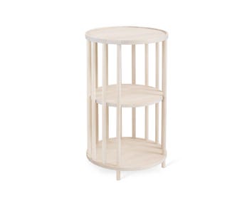 Orust Sidobord Vitpigmenterad Björk