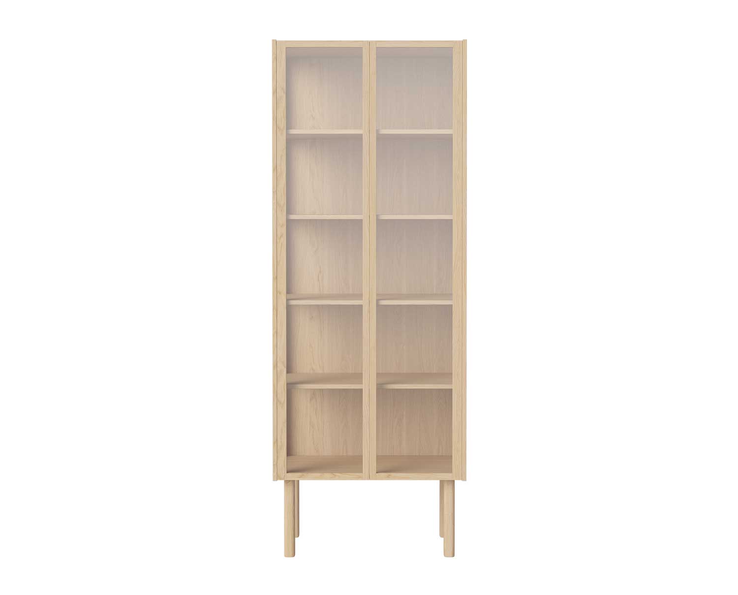 Bolia-Cana-Glass-Cabinet-White-Pigmented-Oak-190x71-1