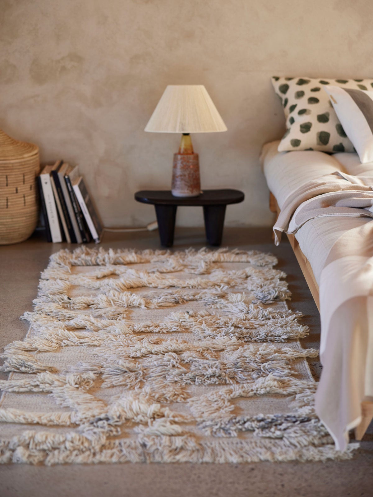 Miljöbild Rio gångmatta ivory/ melange från Classic Collection