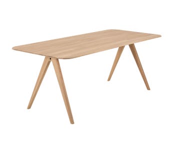 Ava Matbord 200x90 i vitoljad ek