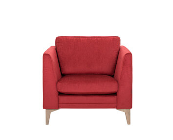 Avignon Fåtölj klädd i tyget Evita Wine