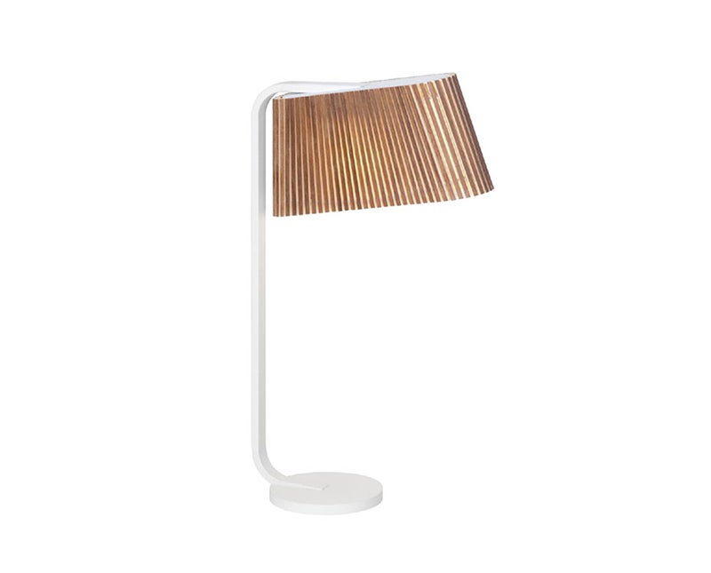 Owalo 7020 Bordslampa Valnöt