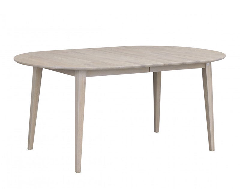 Filippa Matbord Ovalt 170 Vitpigmenterad Ek