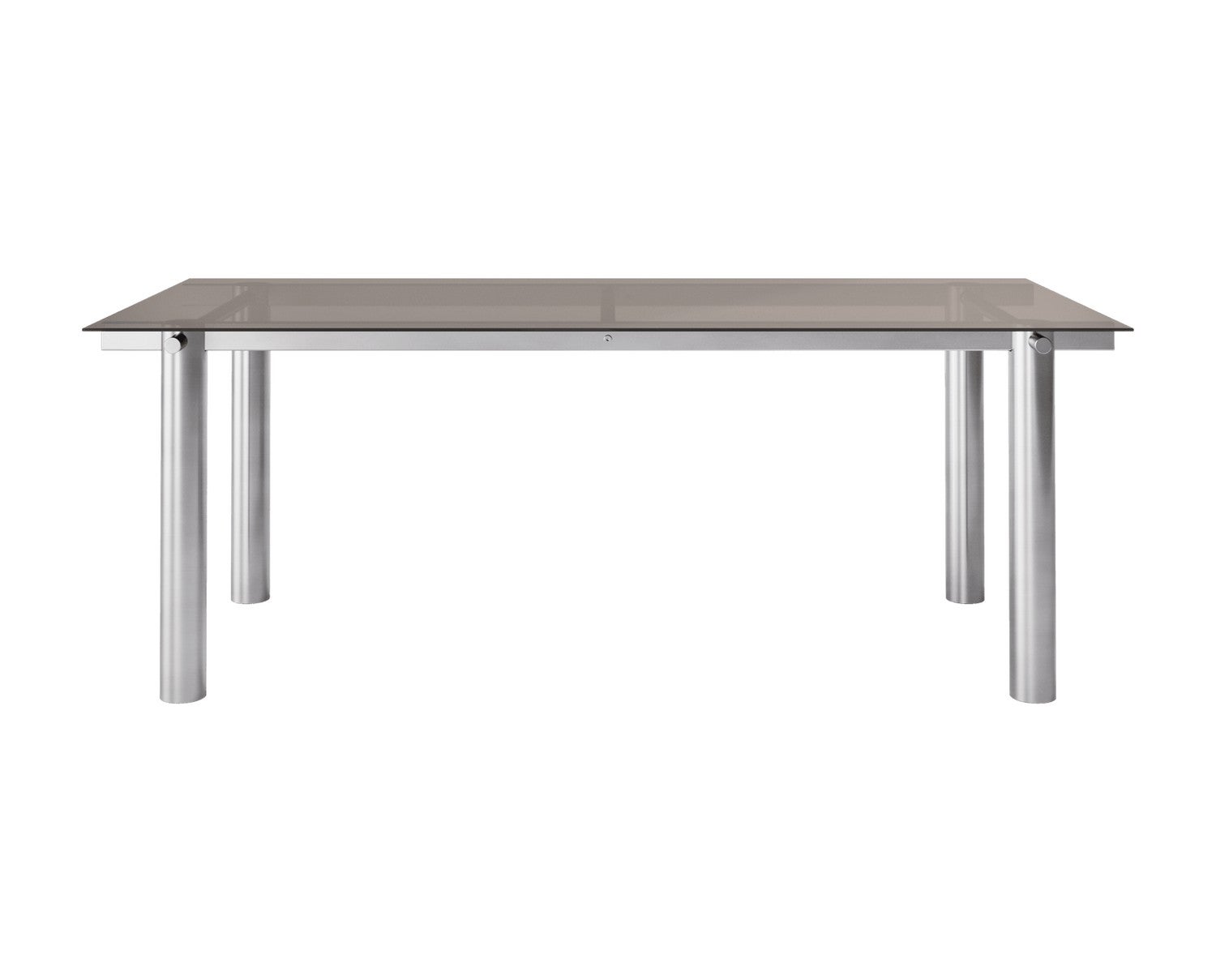 Ferm-Living-Atura-Matbord-200x90-Brushed-Steel-Dark-Tinted-Glass-1