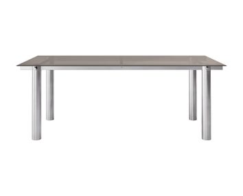 Ferm-Living-Atura-Matbord-200x90-Brushed-Steel-Dark-Tinted-Glass-1