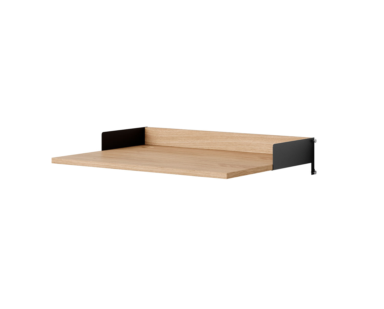 New Works Skrivbord Kit | Ek/Svart