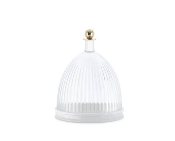 Kartell-La-Coupole-Transparent-White