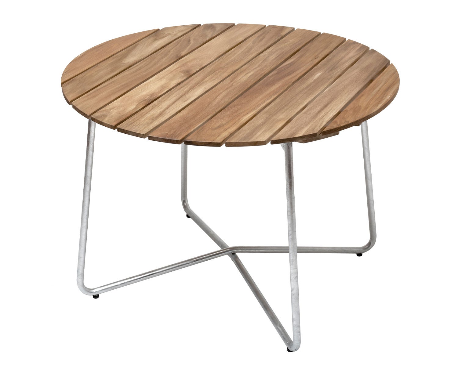 Bord 9A från Grythyttan i teak i diameter 100 centimeter