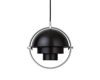 Multi-Lite Pendel Small | Krom, Black Semi Matt