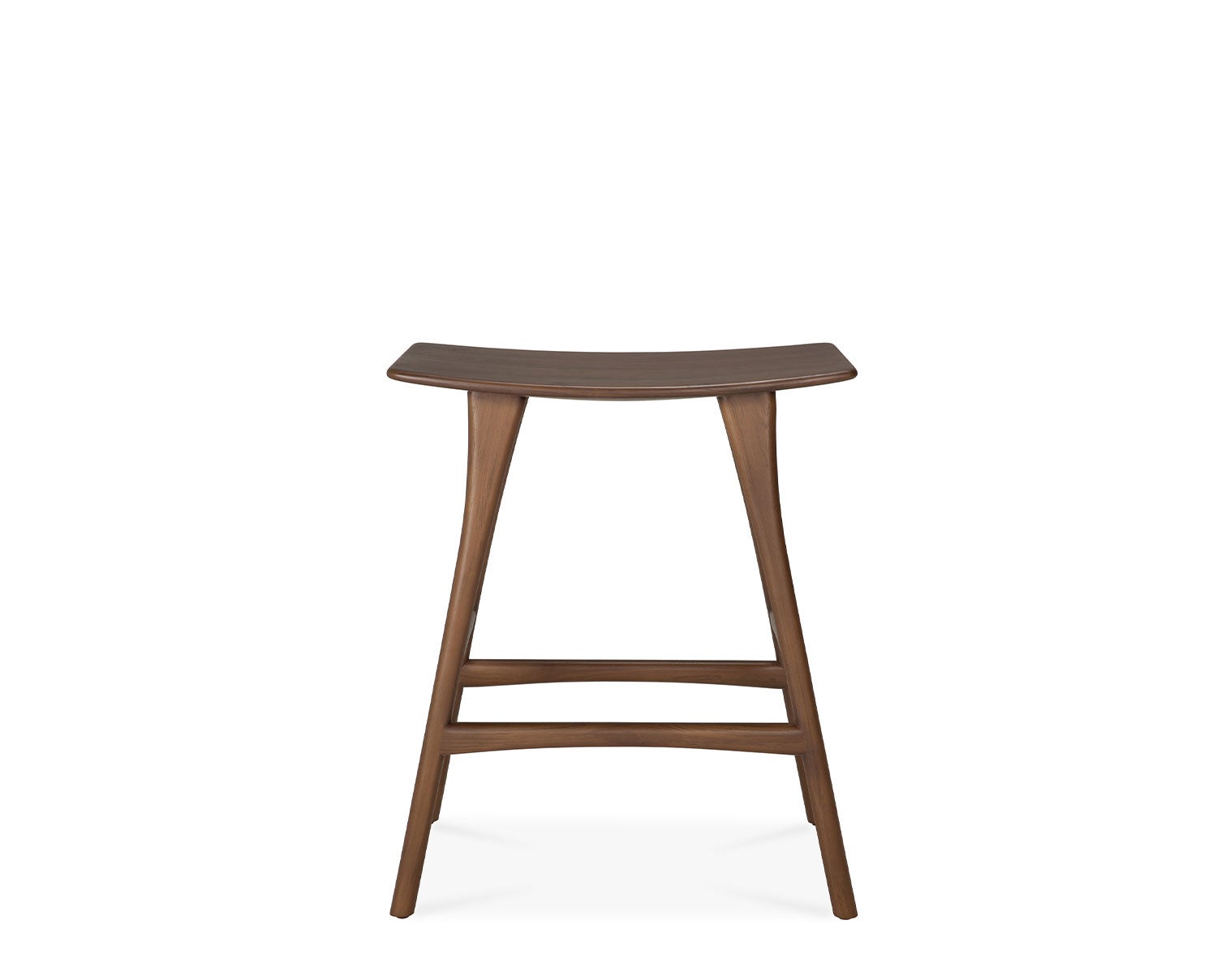 Osso Barpall Sitthöjd 65 Brunlackad Teak