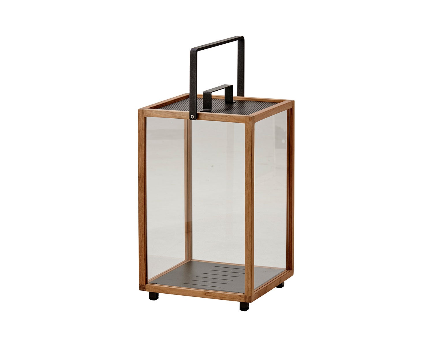 Lighthouse Lykta Large Teak / Lava Grey