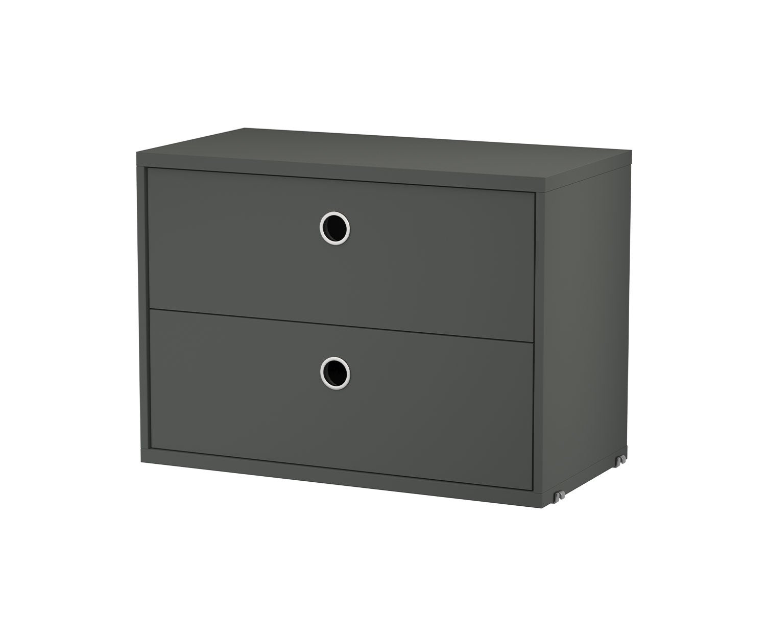 String Lådhurts 58x30 Mörkgrå