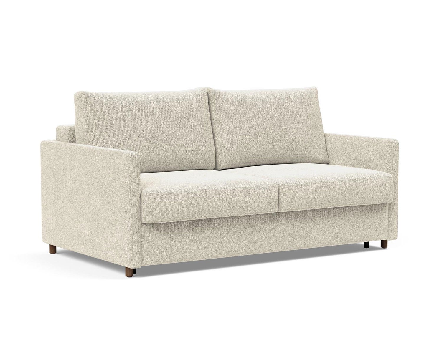 Neah Bäddsoffa 160 med Slim armstöd i tyget 357 Taura Off White