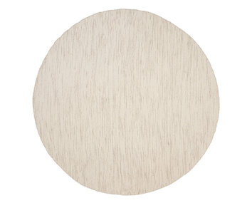 Asko Matta Rund i färgen Off-White