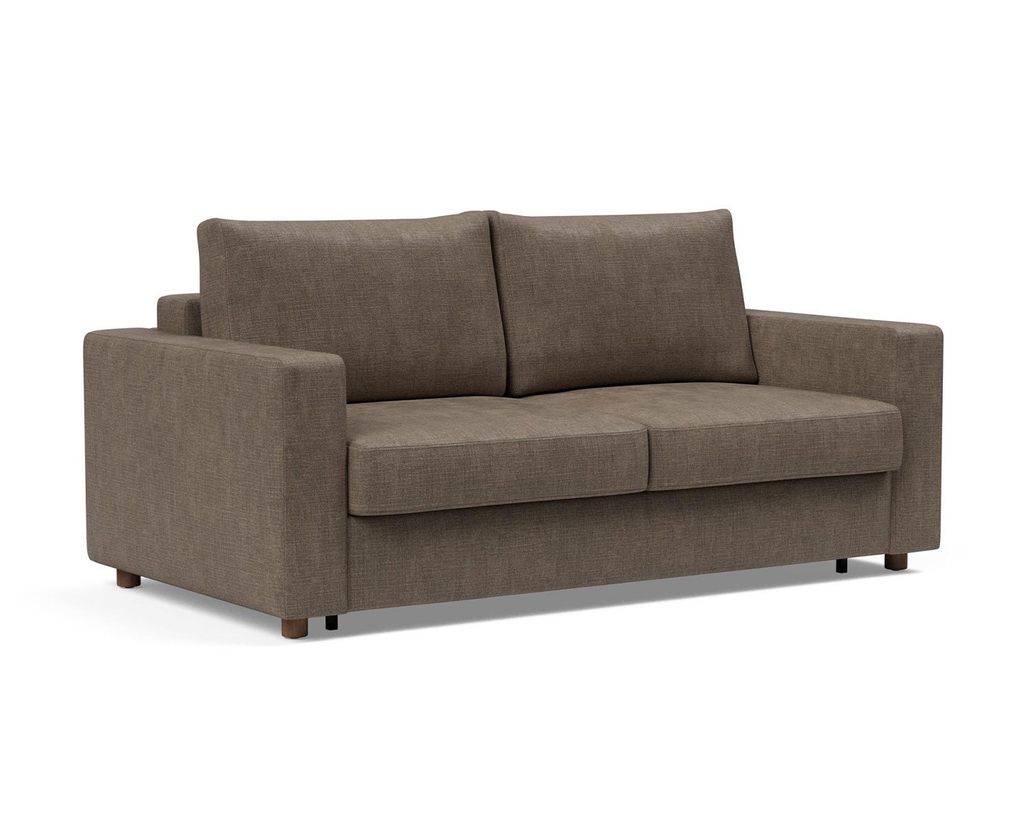 Neah Bäddsoffa 160 med Standard armstöd i tyget 411 Esina Cedar Brown