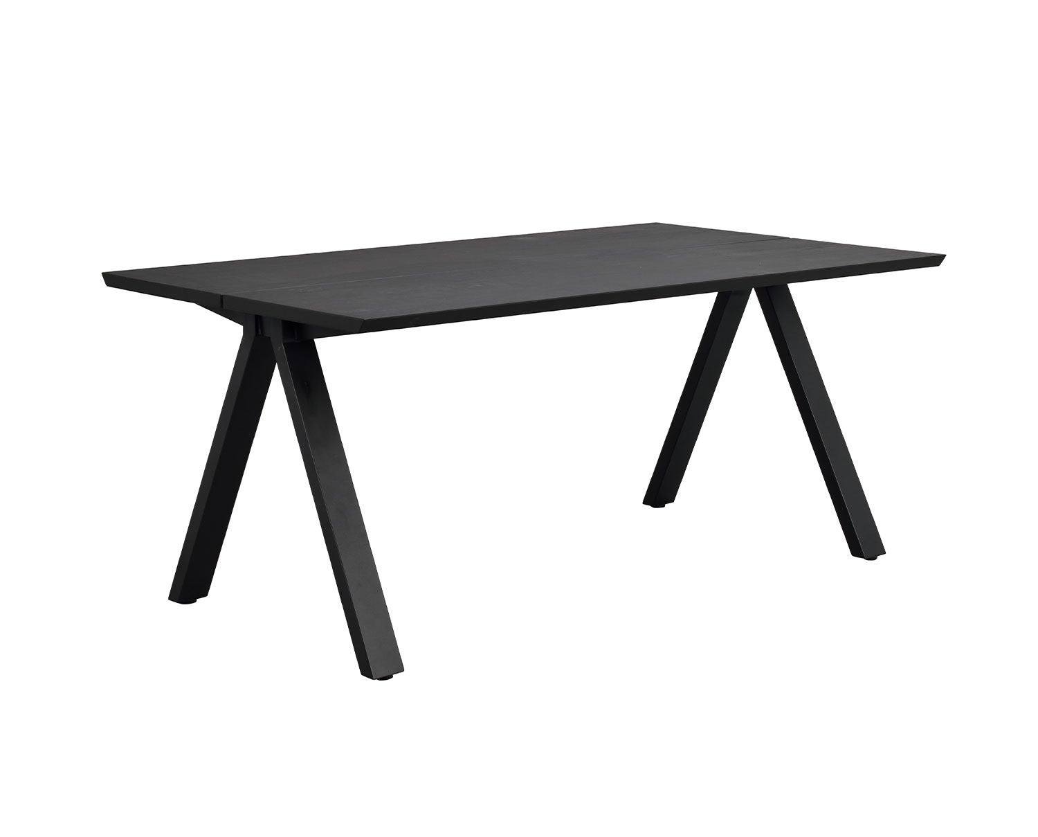 Carradale-Matbord-170-Svart-Ek-V-Ben