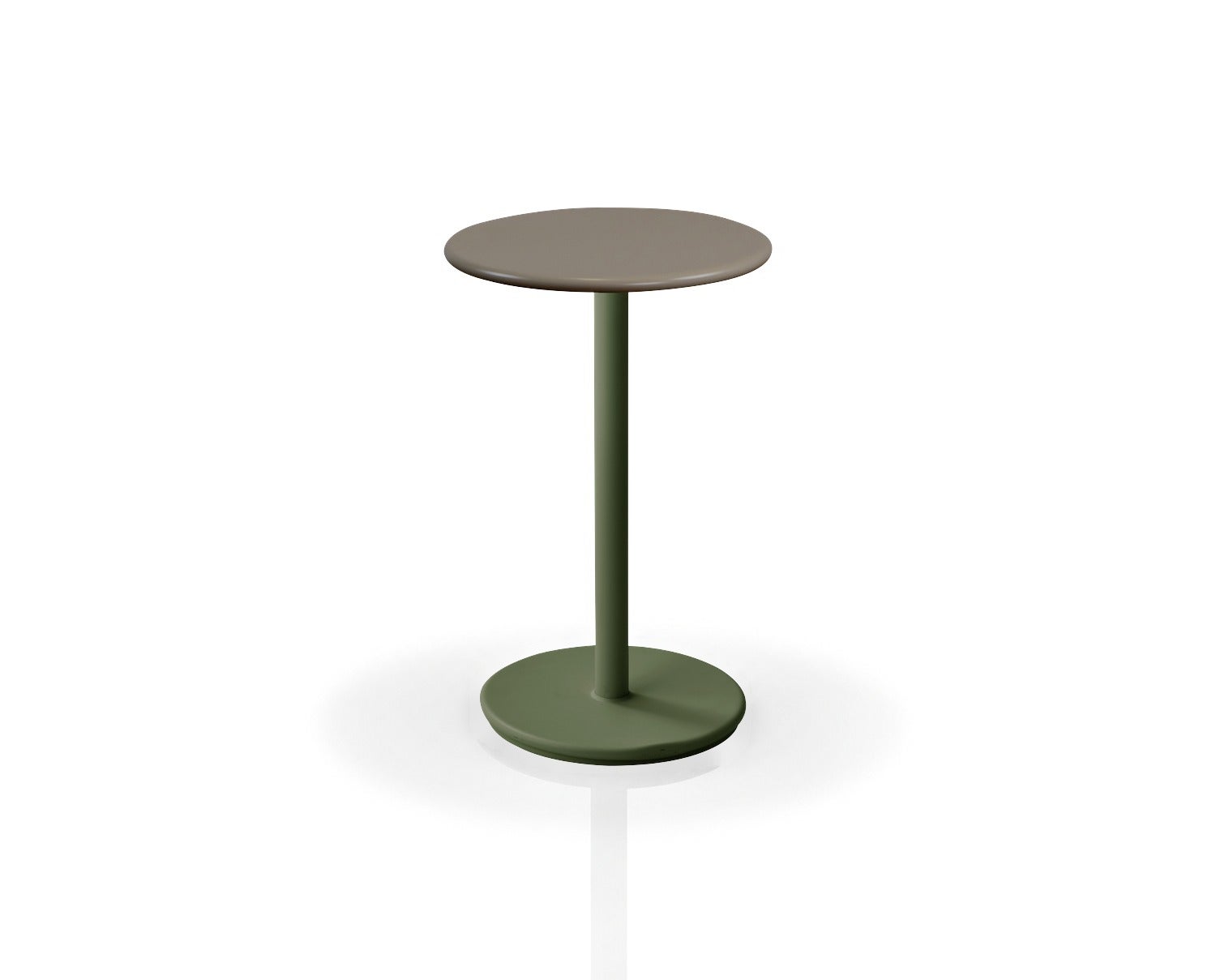 go-cafebord-o45-dark-green-taupe-halvblank-aluminium-ld