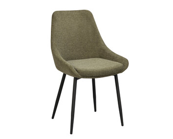 Sierra stol i grönt tyg