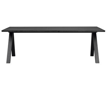 Carradale matbord, svart ask, ben V | Rowico
