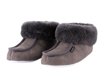 Magnus Fårskinnstofflor Asphalt