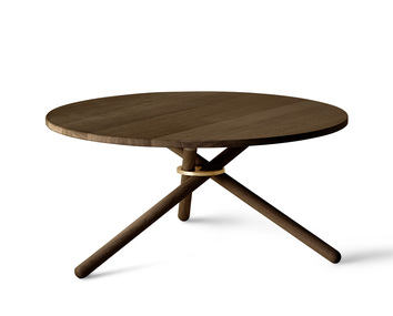 Bertha Soffbord Svart Ek