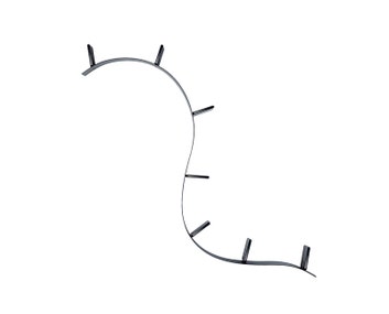 Bookworm 7h Bokhylla Svart