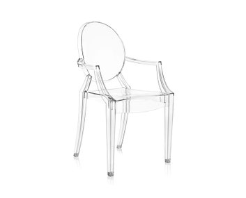 Louis Ghost Stol Crystal