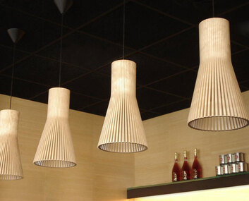 Secto Small 4201 Taklampa Naturbjörk