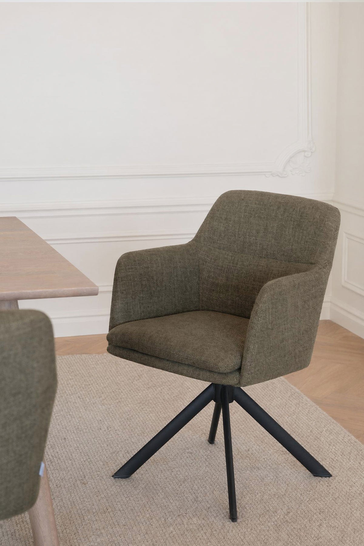 Rowico-Home-Gladstone-Arm-Chair-Green-Lifestyle-1