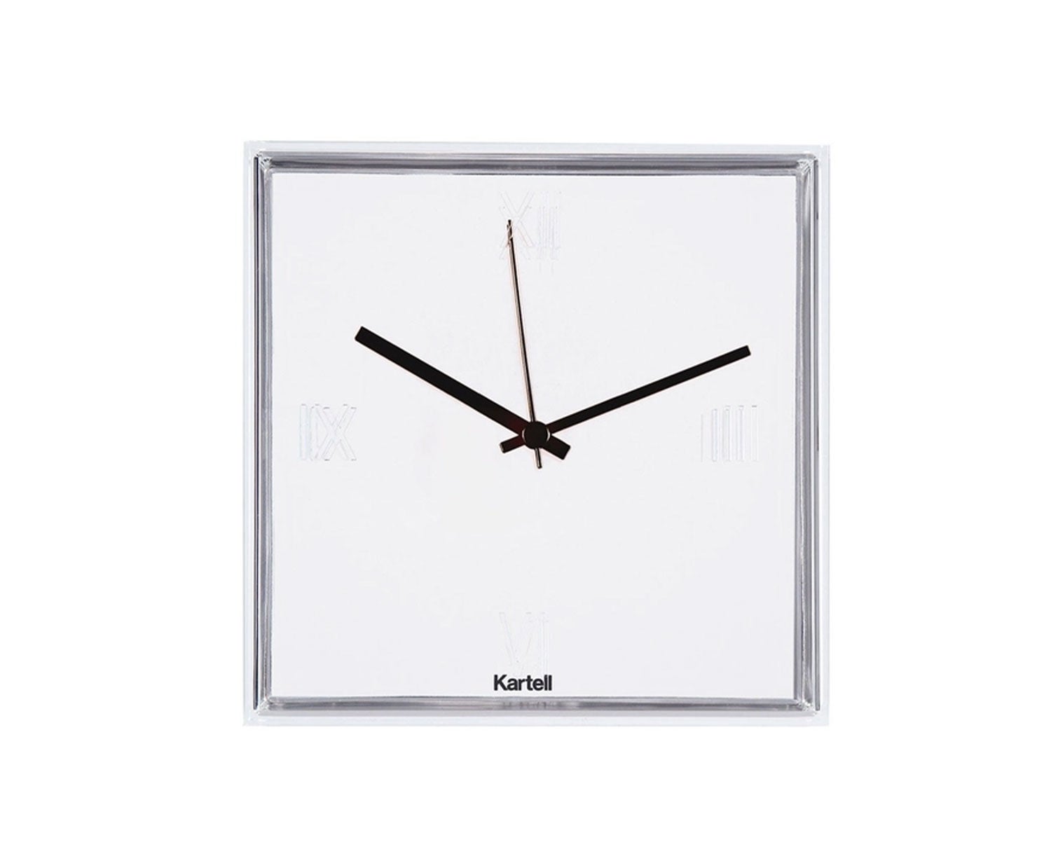 Kartell-Tic-Tac-Clock-White
