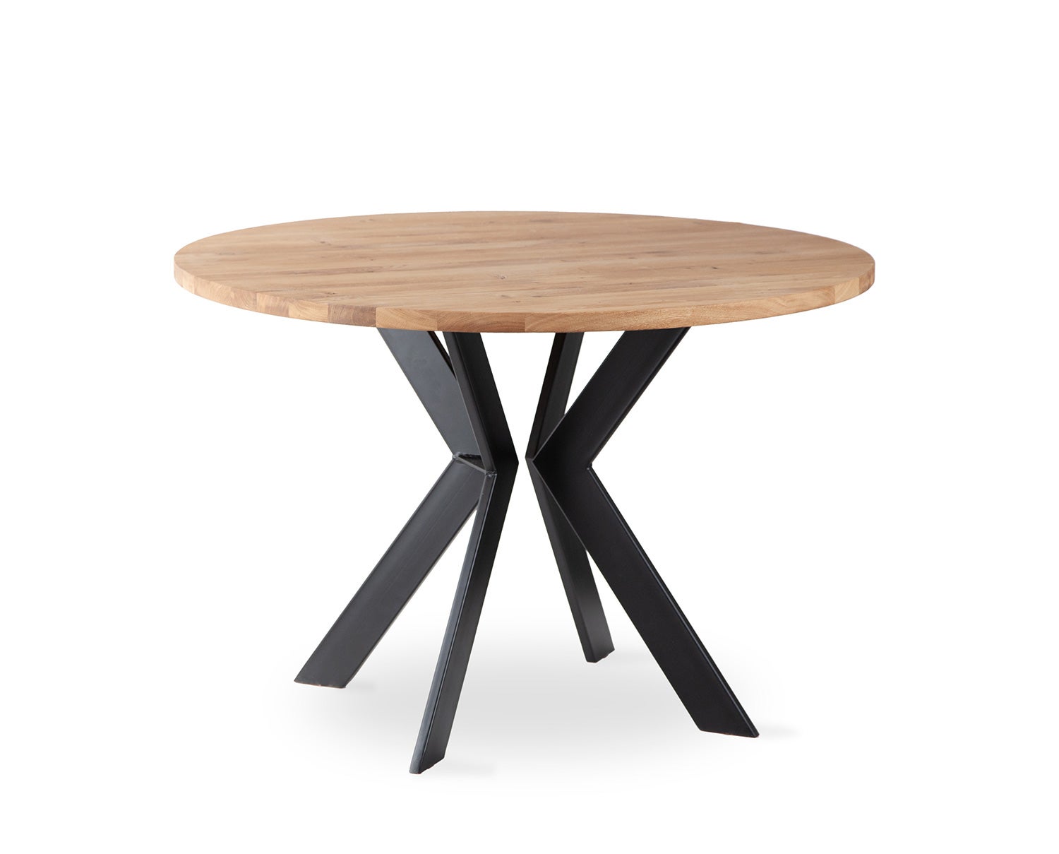 Monogram Steel Matbord Runt