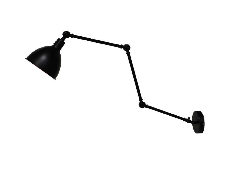 Bazar Vägglampa Svart