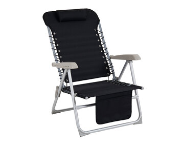 Ulrika Strandstol Svart Brafab