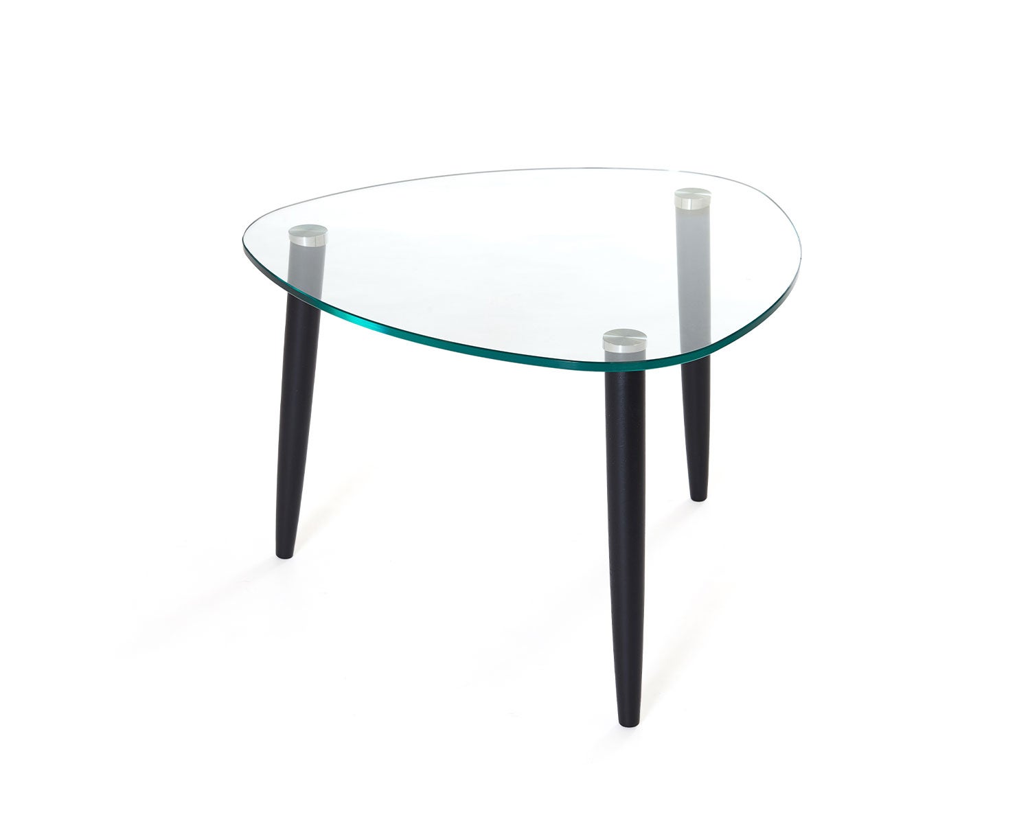 Clear Soffbord 70 i svartbetsad ek