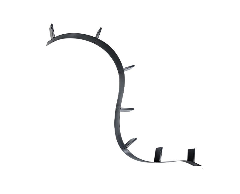 Bookworm Bokhylla 7 Svart