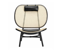 Nomad Fåtölj Black Läder