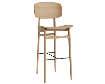 NORR11-NY11-Bar-Chair-High-without-upholstery-Oak-Natural