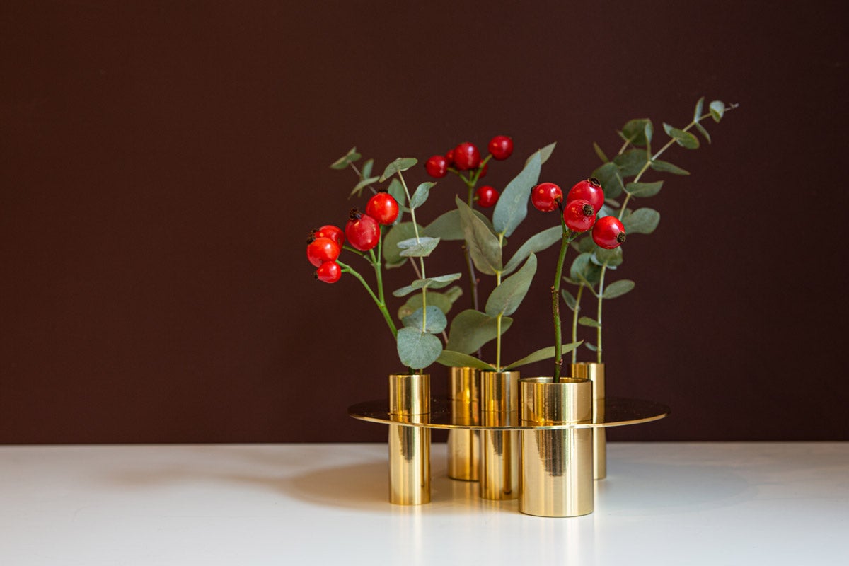 Awa Ljusstake Mässing